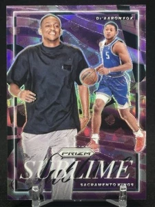 2024-25 Panini Prizm Basketball De’Aaron Fox #20 Sublime SSP Case Hit! 💥 - Picture 1 of 2