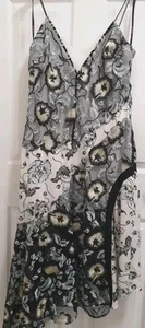 SELF-PORTRAIT Nivienne poppy-embroidered dress UK 12 / US 8 Rrp £300 - Picture 1 of 24