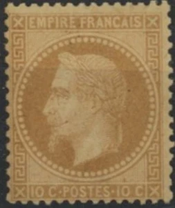 [68.474] Francia 1868 Ottimo MNH VF firmato Brun francobollo classico $675 - Foto 1 di 1
