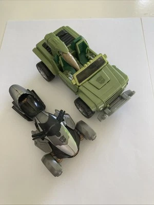HASBRO TRANSFORMERS STEALTH FORCE AUTOBOT HOUND & KNOCKOUT TRICYCLE, See Pics. - Image 1 of 4