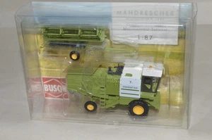 HO scale vehicle Busch 40166 Combine Harvester farm tractor - Picture 1 of 1