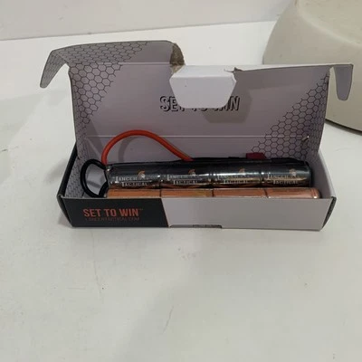 Batería Lancer Tactical Airsoft NiMH 9.6v 1600 mAh Nunchuck Mini Foto 1 de 4