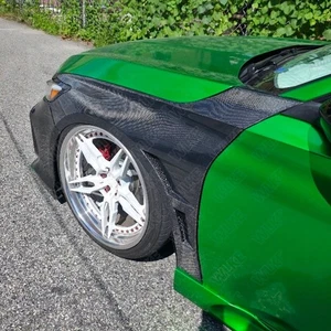 Carbon Fiber Vented Front Fenders Wing Replace for Honda Accord 10th 2018-2022 - Picture 1 of 6