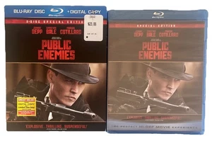 Michael Mann's PUBLIC ENEMIES - 2-Disc Special Edition Blu-ray + Slipcover! NEW  - Imagen 1 de 2