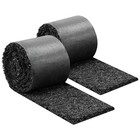 Uimoso Rubber Mulch Roll 140 x 5.5in for Landscaping Recycled 2 Rolls Mulch Mat