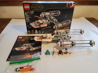 LEGO Star Wars: Resistance Y-Wing Starfighter (75249) Complete W/ Box & Manual - Image 1 of 4