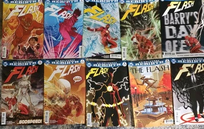 DC Universe Rebirth Comics The Flash #1-85 Set + 2 Annuals - Image 1 of 4