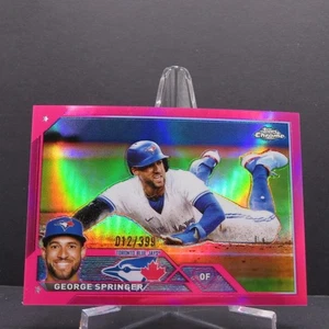 George Springer  - 2023 Topps Chrome Pink 106/399 - #134 - Picture 1 of 2