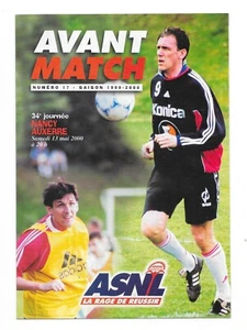 Avant Match - Saison 1999/2000 - N°17 - Tony Cascarino - Nancy / Auxerre - Picture 1 of 1