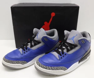 Nike Air Jordan 3 Retro Blue Cement Varsity Royal 2020 Size 10 CT8532-400 - Picture 1 of 12