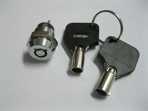 6 pcs Key Ignition Switch ON/OFF Lock Switch Plastic Handle New - Imagen 1 de 3