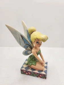 SIGNED Disney Jim Shore Tinker Bell  "A Pixie Delight" Showcase Collection 4.5” - Picture 1 of 10