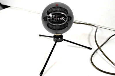 Blue Snowball ICE Wired-USB Microphone - Black. Popular Youtube & Twitch Mic. - Image 1 of 4