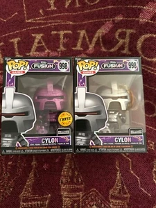 Funko Pop Funko Fusion Cylon CHASE SET 998 Battlestar Galactica no code - Picture 1 of 4