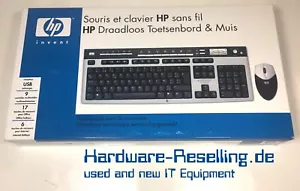HP Kabellose Tastatur & Maus mit Empfänger AZERTY P2360AA#ABA NEU & OVP - Bild 1 von 6
