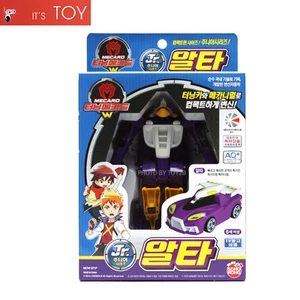Turning Mecard W Junior Jr. ALTA Purple Real Type Transforming Robot Car Toy - Picture 1 of 3