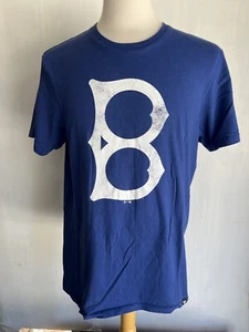 BROOKLYN DODGERS (2019) Official Los Angeles Throwback '47 Brand T-Shirt Large - Picture 1 of 4