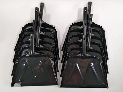 Weiler 71078 Heavy-Duty Metal Dust Pan (Pack of 12) Black