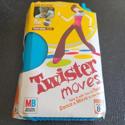 Twister Moves Game Milton Bradley Jesse McCartney Remix CD 100 Dance Sessions - Image 1 of 4