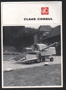 Claas "CONSUL" Mähdrescher Prospekt - Bild 1 von 1