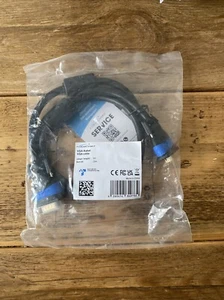 KabelDirekt VGA to VGA Gold Plated Monitor Lead Cable SGVA Full HD 1080p 0.5m - Afbeelding 1 van 1
