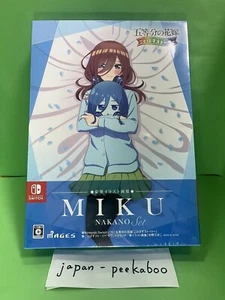Switch The Quintessential Quintuplets Gotopazu Story Miku Nakano Art Works Set - Bild 1 von 10