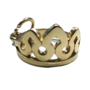 James Avery 14K Gold Tiny Tiara Charm - Rare Retired & Hard to Find - Picture 1 of 7