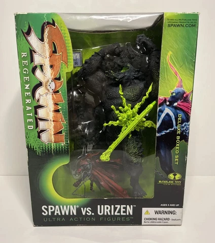 McFarlane Toys SPAWN Regenerated vs URIZEN Deluxe Box Set Ultra Action Figures Cover