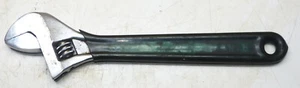 Montgomery Ward 84 4704, 12” Adjustable Wrench w/ Green Plastic Handle INV17568 - Foto 1 di 4
