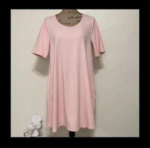 NWT Short Sleeves Nina Leonard Dress Size Medium - Picture 1 of 7