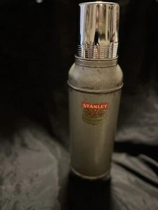 Stanley Thermos Vacuum “Super-Vac”Bottle Antique 1950s Retro Industrial Vintage - Picture 1 of 11