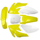 Yellow Plastics Fairing Fender Kit For Honda Crf70 Dirt Pit Bike Ssr Taotao Db17