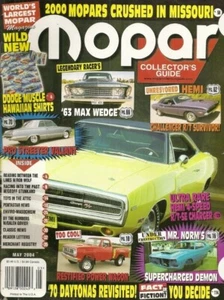 MOPAR COLLECTORS GUIDE 2004 MAY - 76 4X4 POWER WAGON, 72 BLOWN GSS DEMON - Imagen 1 de 1