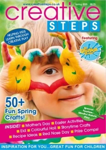 Creative Steps magazine - SPRING 2025 - fun spring-themed craft ideas for kids! - Picture 1 of 7