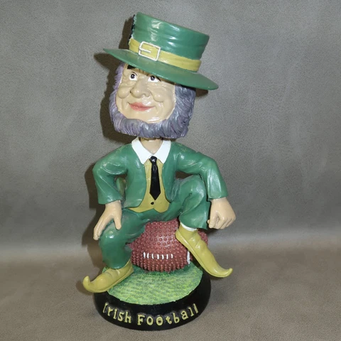 Notre Dame Fighting Irish Football Nelson Sports NCAA Bobblehead Figure Mascot Cover