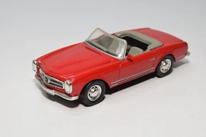 B67 1:43 NEWRAY NEW RAY MERCEDES-BENZ 280SL 280 SL 1968 RED EXC. COND. - Picture 1 of 9