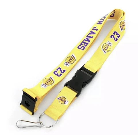 Lebron James Los Angeles Lakers Lanyard  DISCONTINUED NO MORE. LAST OF STOCK Cover