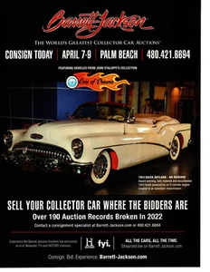 1953 BUICK SKYLARK CONVERTIBLE ~ NICE AUCTION AD - Picture 1 of 2