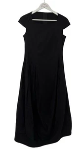 Vestido Rundholz Etiqueta Negra Lino Mezcla Algodón Bolsillo Globo Talla Extra Pequeña XS - Imagen 1 de 10