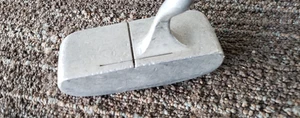 putter 35 IN RAY COOK ALLUMINIO OCCHIO DI AQUILA STILE MALLET OTTIMO R&D 925 - Foto 1 di 5