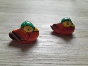 Vintage Mallard Duck Salt and Pepper Shakers Set Occupied Japan - Picture 1 of 4