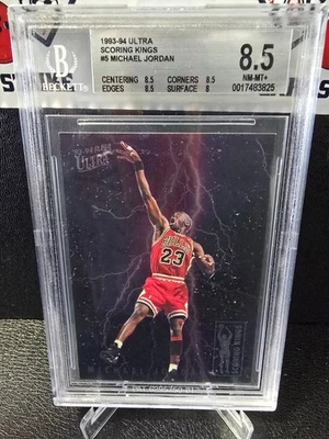 Fleer Ultra Scoring Kings 1993-94 Michael Jordan #5 BGS 8,5 Foto 1 de 2
