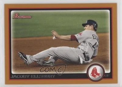 2010 Bowman Orange /250 Jacoby Ellsbury #188 - Image 1 of 2
