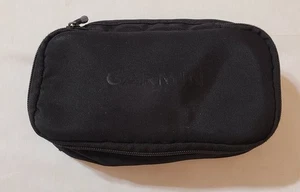 Garmin Bag  Black Portable Travel Soft Pouch 4" X 8" Small GPS Storage Case EUC  - Picture 1 of 5