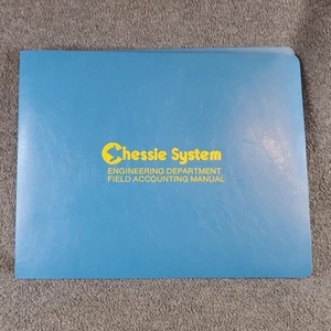 Vintage 1979 Chessie System Engineering Department Field Accounting Manual - Picture 1 of 20
