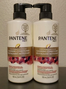 Lot of 2 - Pantene Pro-V Conditioner - CLEANSING - Color Preserve - 16.9 fl oz - Picture 1 of 2