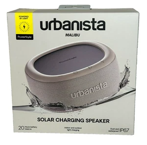*BRAND NEW* Urbanista Malibu Solar Charge Bluetooth Waterproof Speaker MSRP $149 - Picture 1 of 5