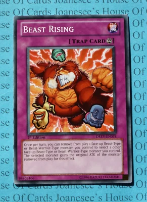 DREV-EN074 Beast Rising Yu-Gi-Oh Card 1st Edition New - Image 1 of 4