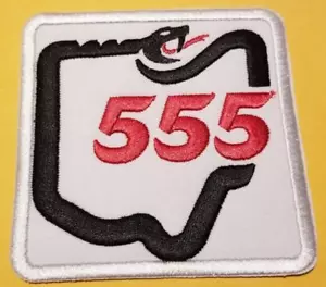 Parche de destino triple níquel 555 de Ohio tamaño más pequeño aprox 2,75 x 2,75" - Imagen 1 de 3