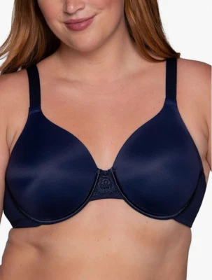 Sujetador con aros Vanity Fair Back 76380 talla 40C azul 6562 Foto 1 de 2